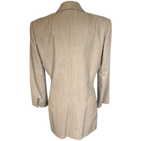 Saville 100% Wool Blazer Size 6 Double-Breasted Fully Lined Classic Tailored - Picture 2 of 14